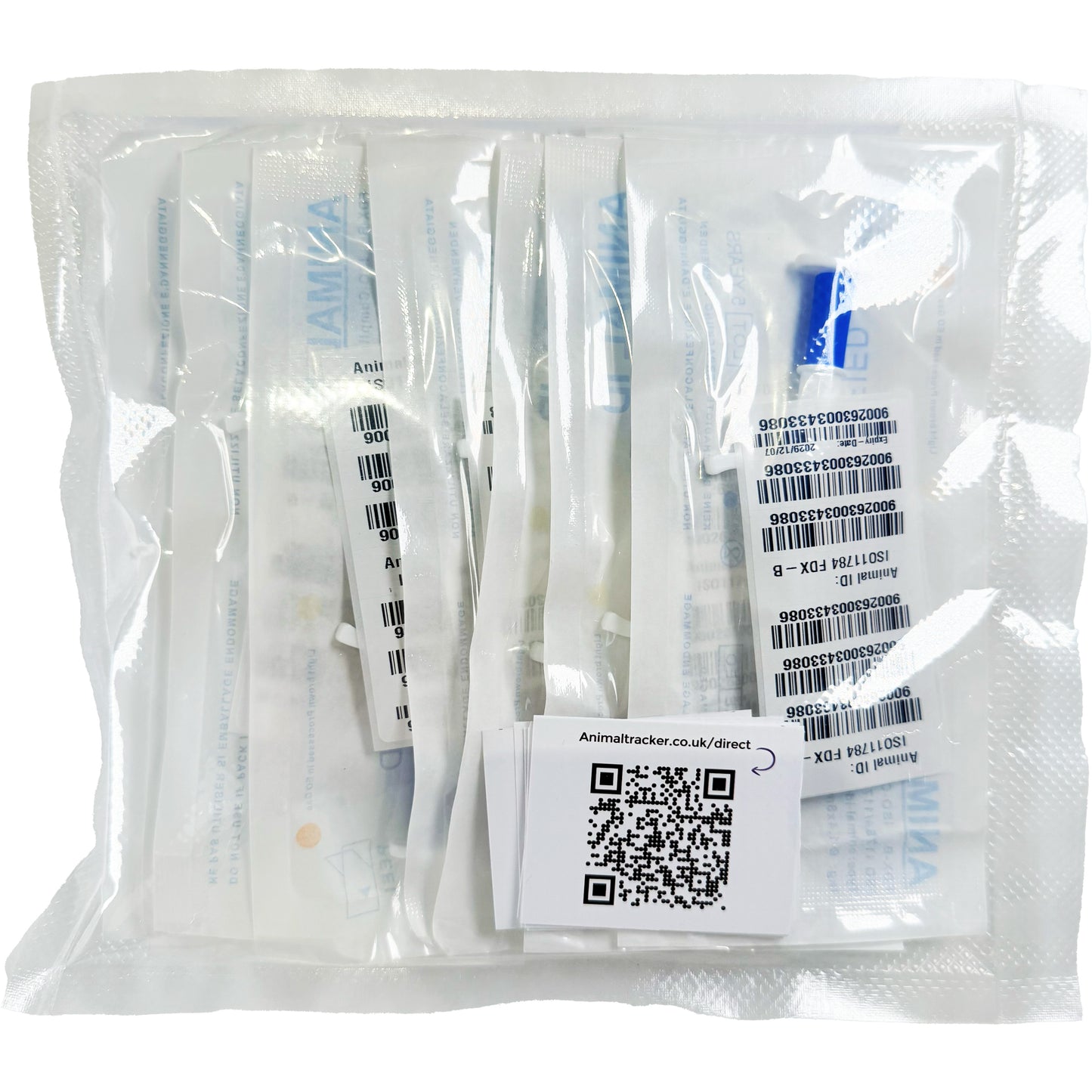 Microchips4Pets | (Full Set) | (20-Pack) | Home Microchipping Kit For Dog Cat Puppy Kitten (1.4 x 8mm)