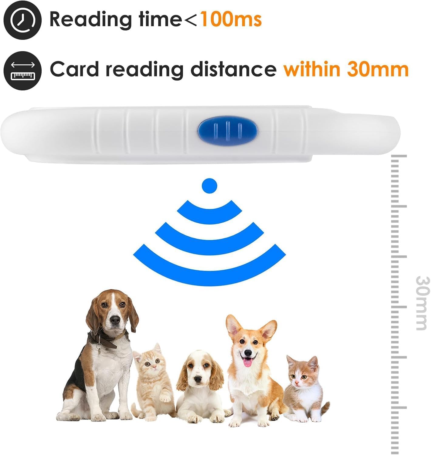 Microchips4Pets | Microchip Reader/Scanner For Dog Cat Puppy Kitten Identification