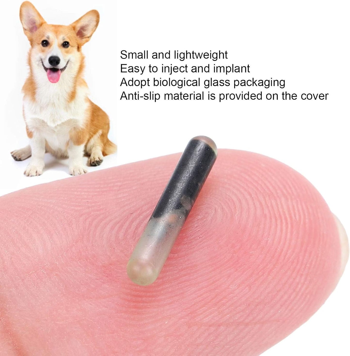 Microchips4Pets | (Full Set) | (5-Pack) | Home Microchipping Kit For Dog Cat Puppy Kitten (1.4 x 8mm)