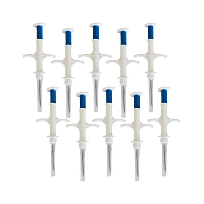 Microchips4Pets | (Full Set) | (10-Pack) | Home Microchipping Kit For Dog Cat Puppy Kitten (1.4 x 8mm)