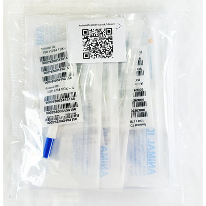 Microchips4Pets | (Full Set) | (5-Pack) | Home Microchipping Kit For Dog Cat Puppy Kitten (1.4 x 8mm)